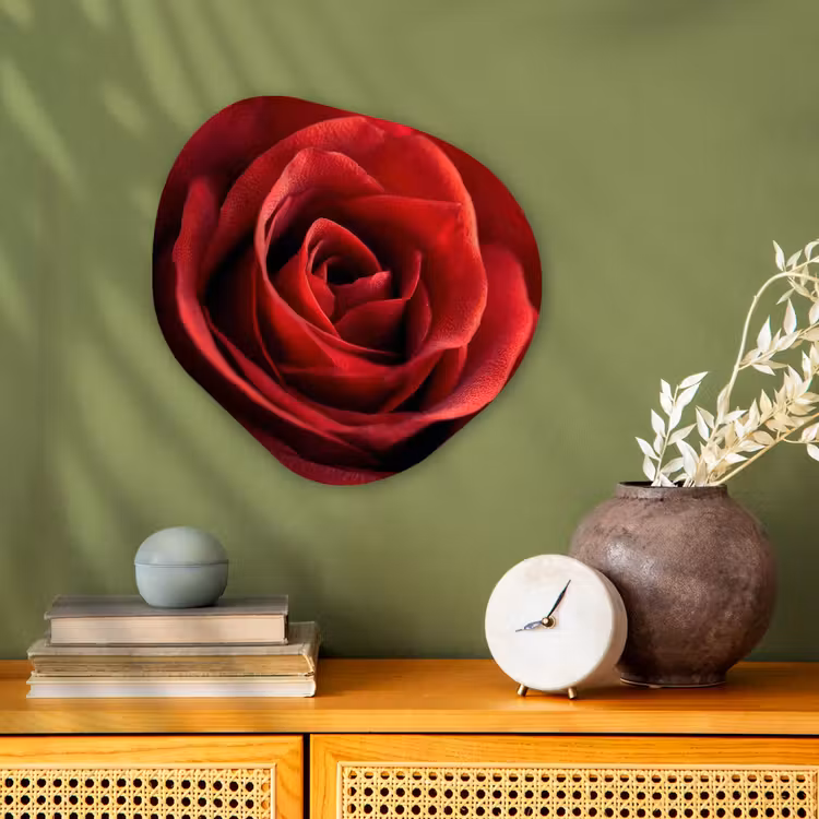 Forme organique - Forex - Rouge - Rose - Romantique — 2