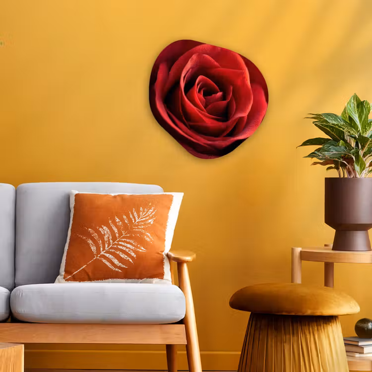 Forme organique - Forex - Rouge - Rose - Romantique — 3