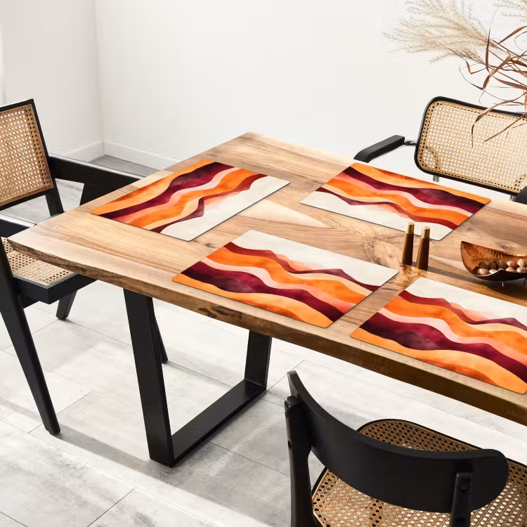 Set de table - Abstrait - Paysage - Vagues — 3