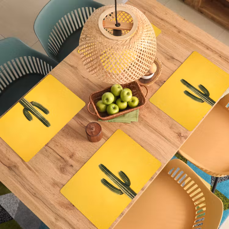 Set de table - Cactus - Vert - Minimaliste — 4