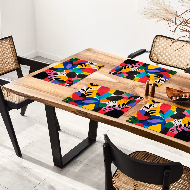 Set de table - Formes - Points - Coloré — 3