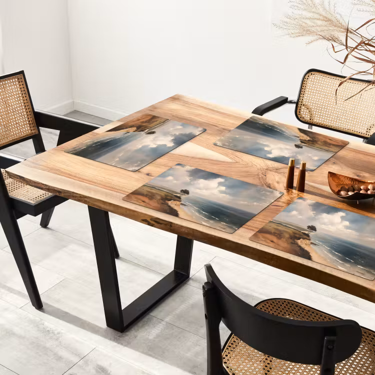 Set de table - Falaise - Mer - Arbre — 3