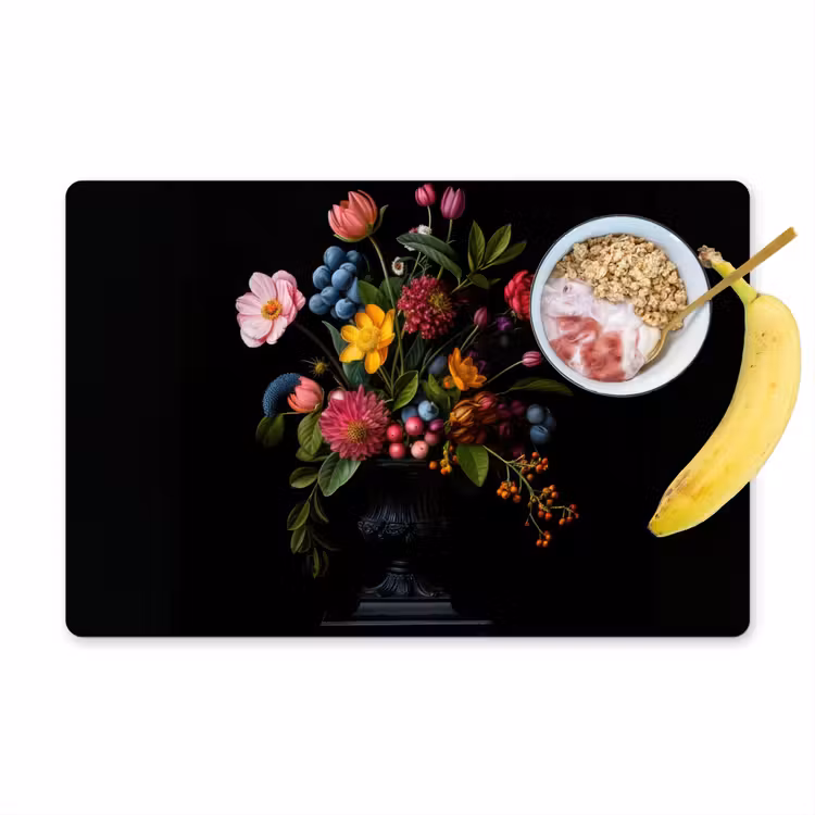 Set de table - Fleurs - Gaieté - Vase — 1