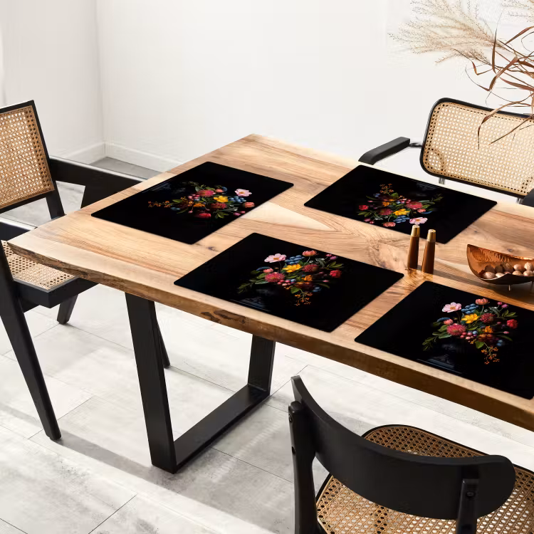 Set de table - Fleurs - Gaieté - Vase — 3
