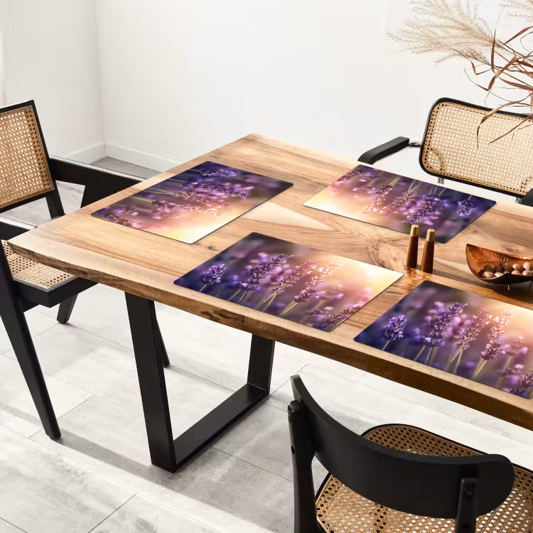 Set de table - Fleurs de lavande - Pourpre - Soleil — 3