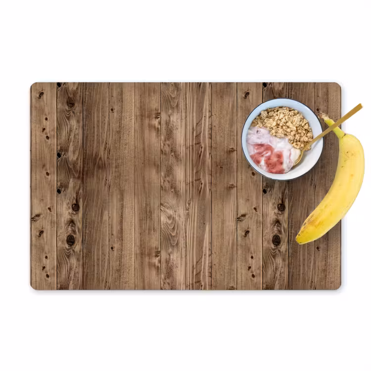 Set de table - Chêne - Motifs - Planches — 1