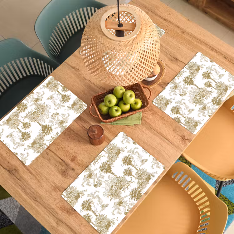 Set de table - Jungle - Abstrait - Beige — 4