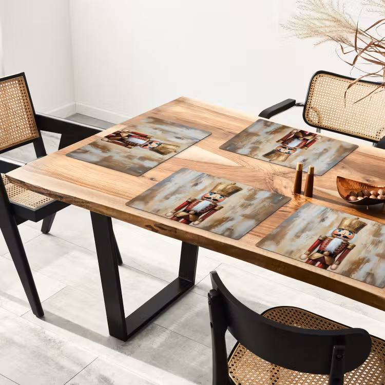 Set de table - Noël - Poupée - Abstrait — 3