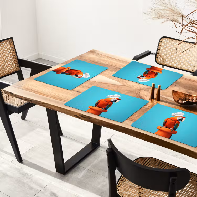 Set de table - Ara - Toque - Socle - Drôle — 3