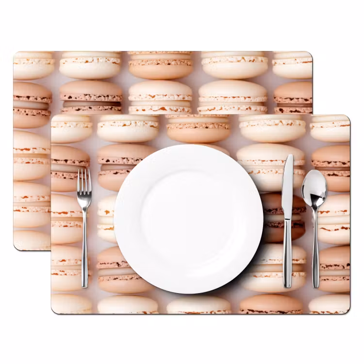 Set de table - Macarons - Beige - Marron — 2