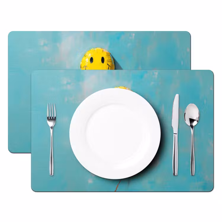 Set de table - Ballon - Jaune - Smiley — 2