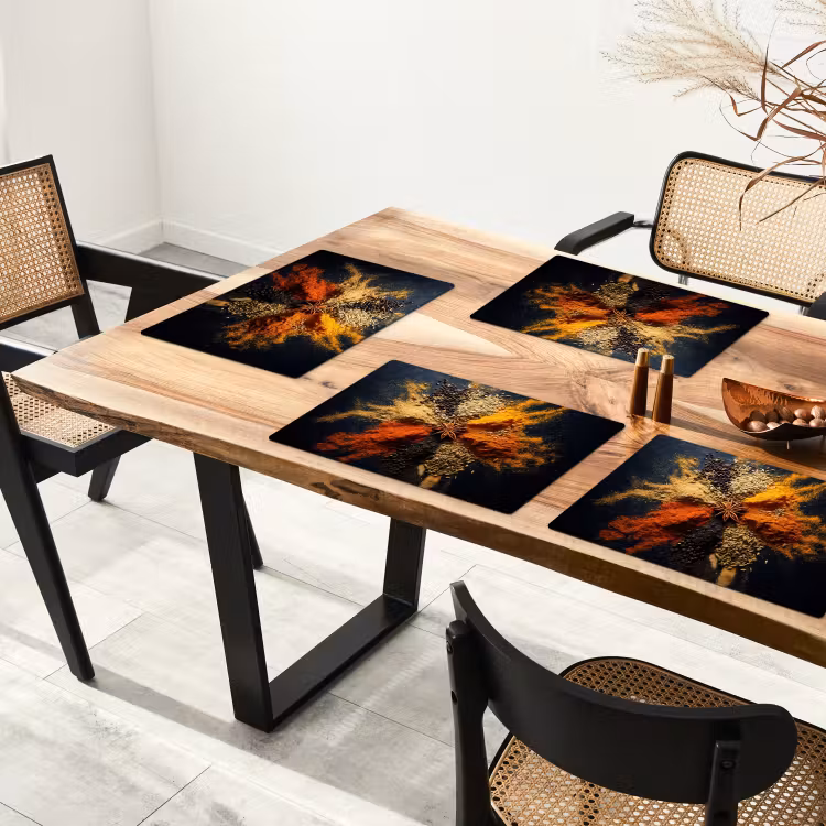 Set de table - Épices - Explosion - Orange — 3