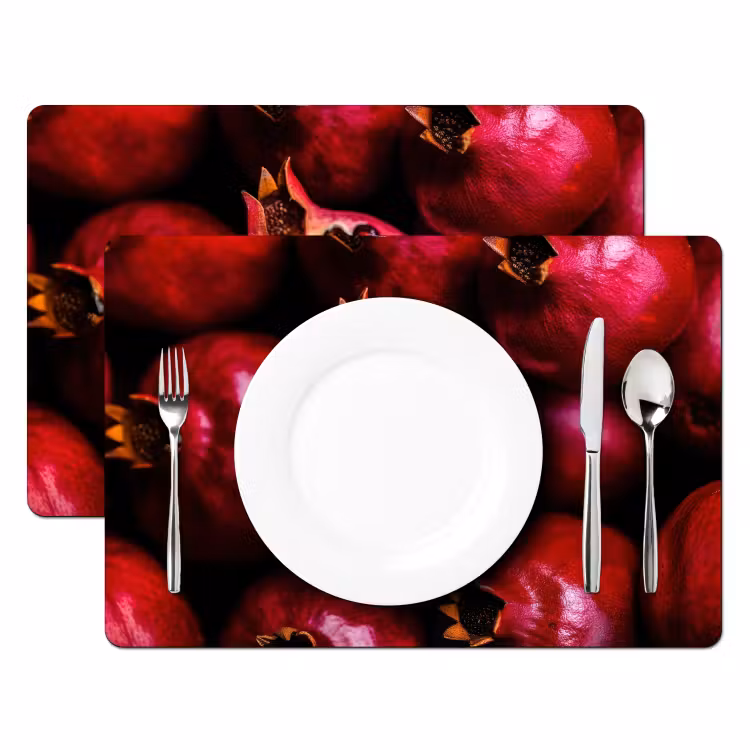 Set de table - Grenade - Rouge - Fruit — 2
