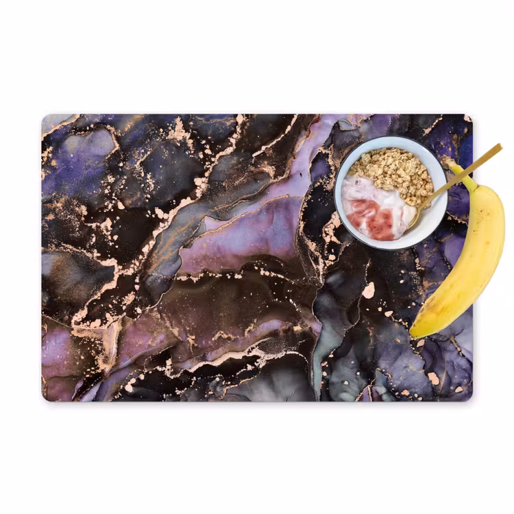 Set de table - Marbre - Or - Rose — 1