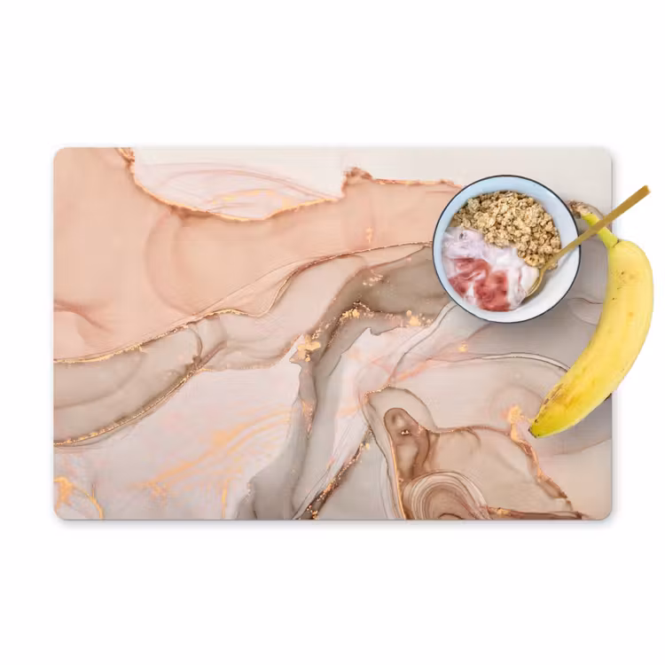 Set de table - Marbre - Rose - Rose — 1