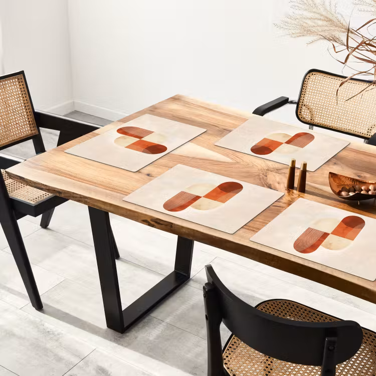 Set de table - Arches - Beige - Formes — 3