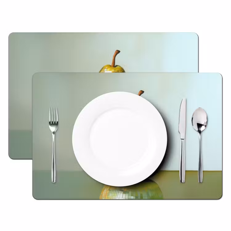 Set de table - Fruit - Disco - Art - Glitter — 2
