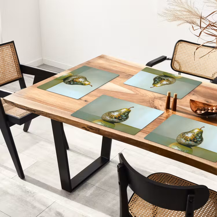 Set de table - Fruit - Disco - Art - Glitter — 3