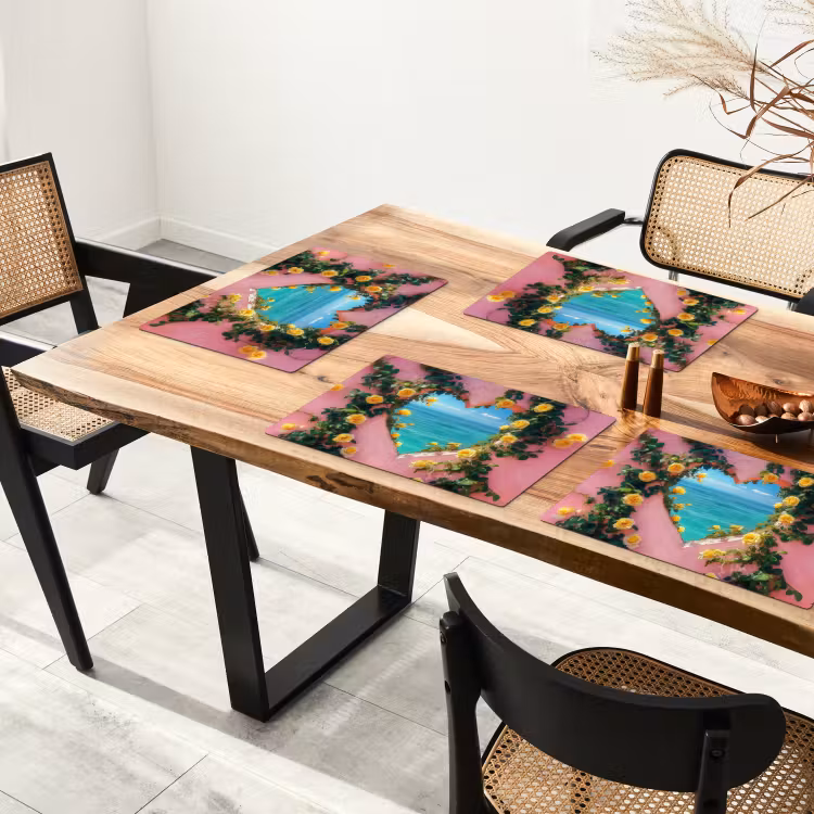 Set de table - Coeur - Mer - Mur — 3