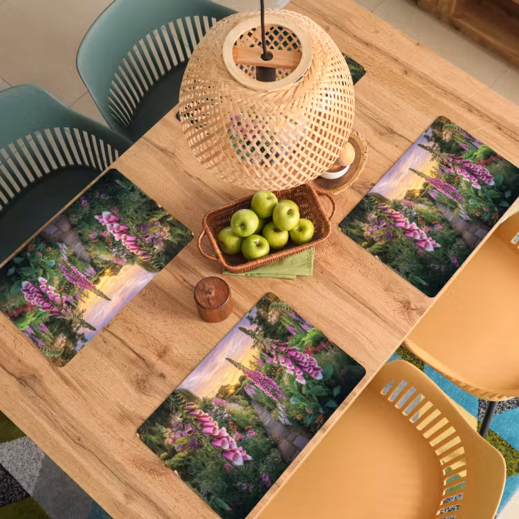 Set de table - Digitale - Fleurs - Jardin — 4