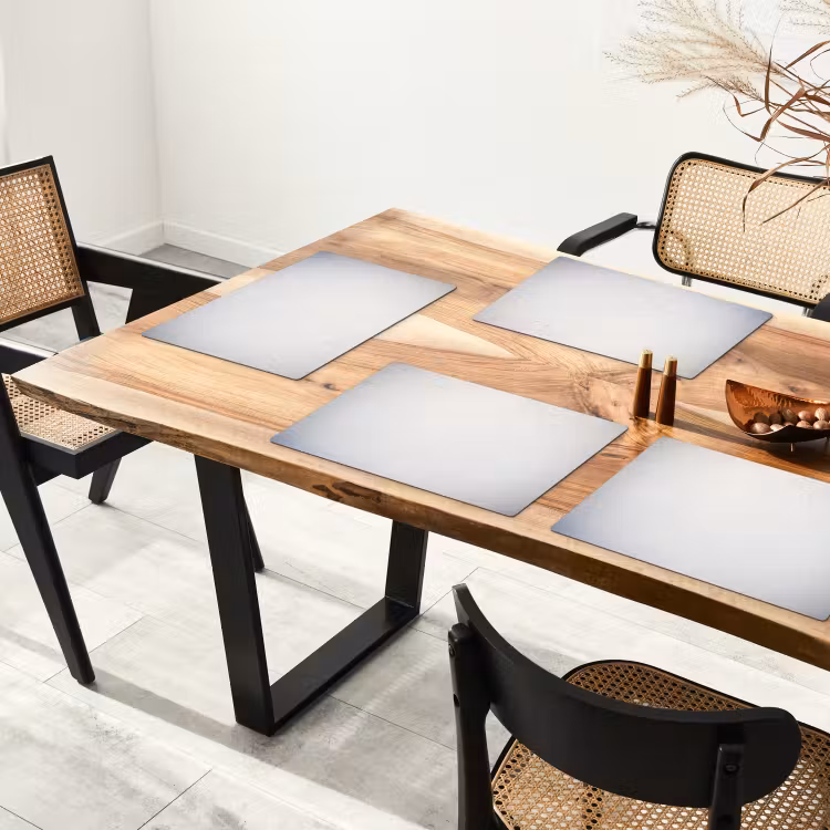 Set de table - Béton - Blanc - Moderne — 3