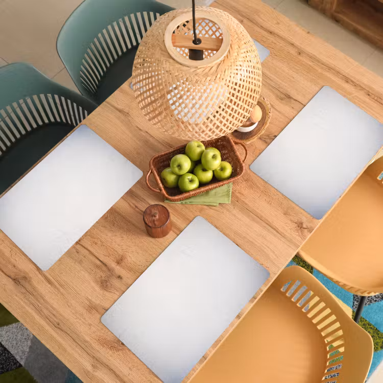 Set de table - Béton - Blanc - Moderne — 4