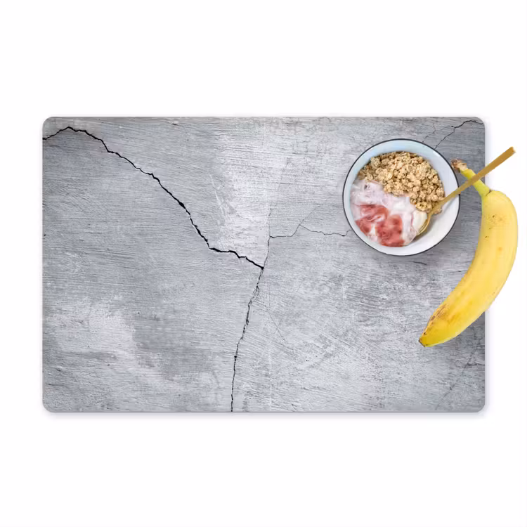 Set de table - Béton - Déchirure - Gris — 1
