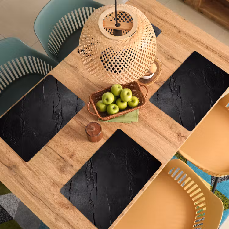 Set de table - Noir - Pierre - Béton — 4