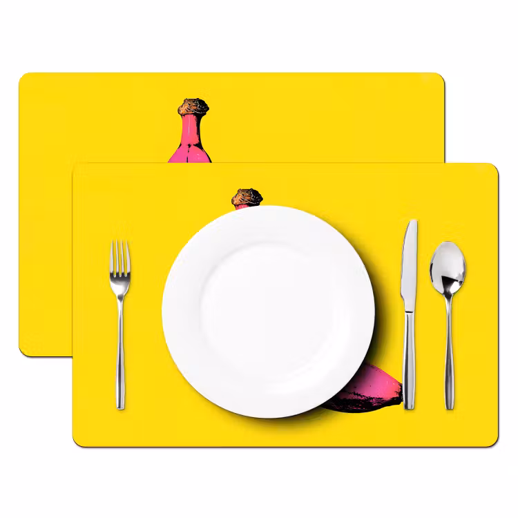 Set de table - Banana - Graphique - Jaune — 2