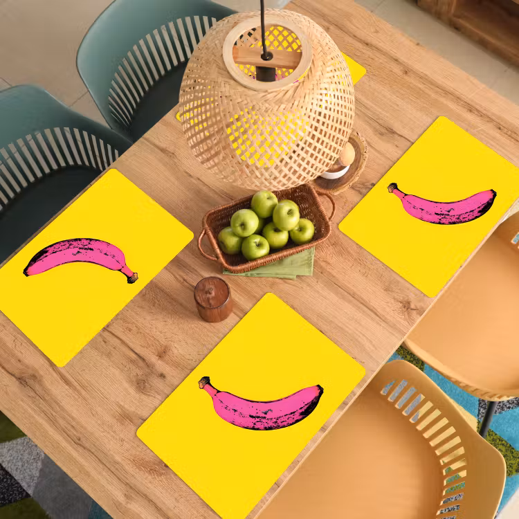 Set de table - Banana - Graphique - Jaune — 4