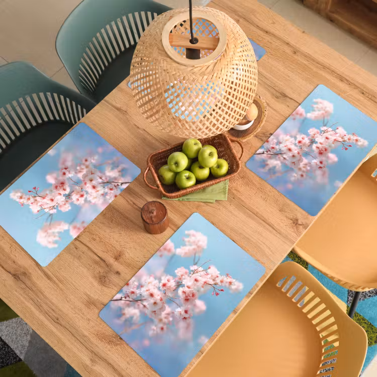 Set de table - Branches - Fleurs - Rose — 4