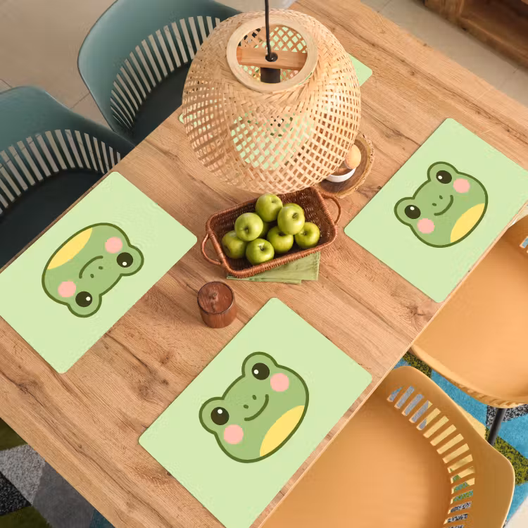 Set de table - Grenouille - Vert - Gentillesse — 4