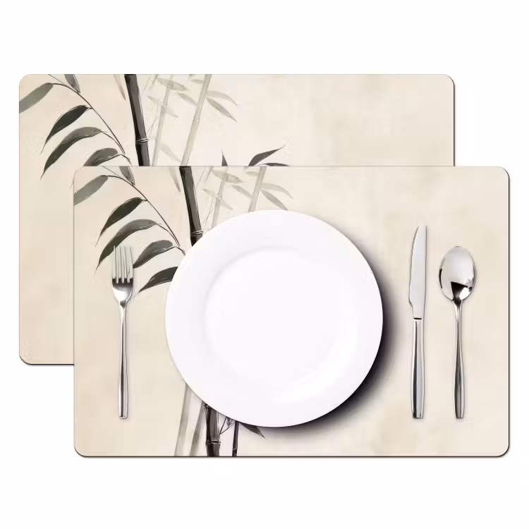 Set de table - Japandi - Bambou - Beige — 2