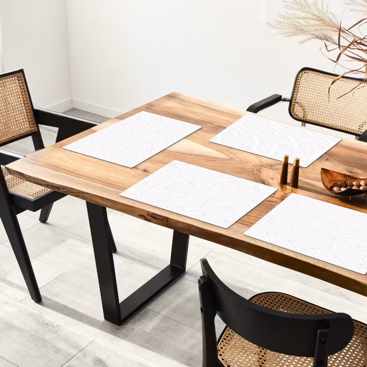 Set de table - Abstrait - Modèles - Conception - Ligne — 3