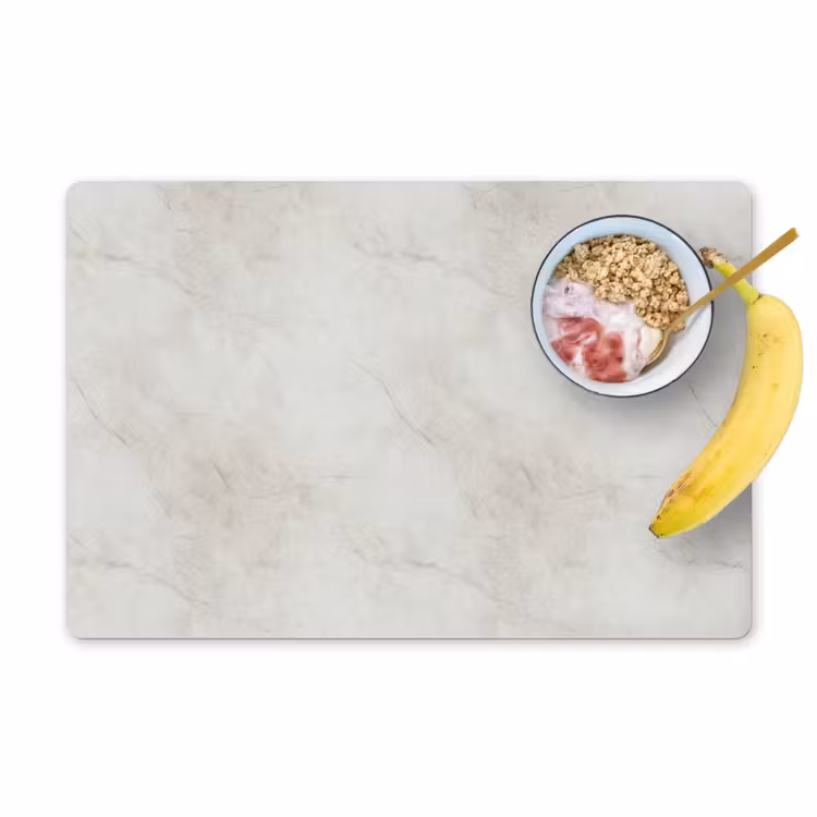 Set de table - Gris - Marbre - Veines — 1