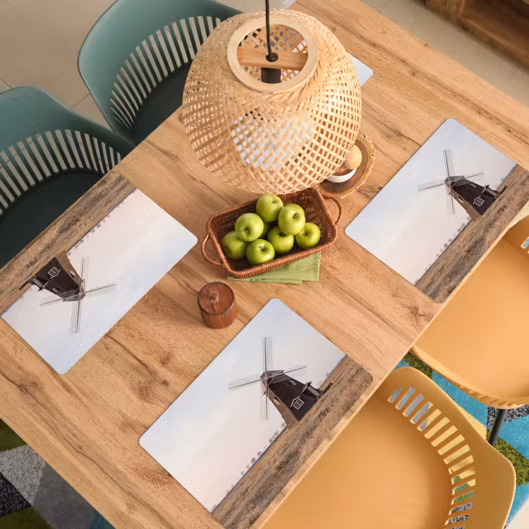 Set de table - Éoliennes - Paysage - Champ — 4