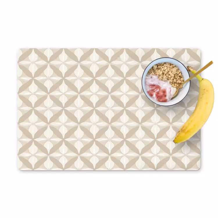 Set de table - Motif - Classique - Beige — 1