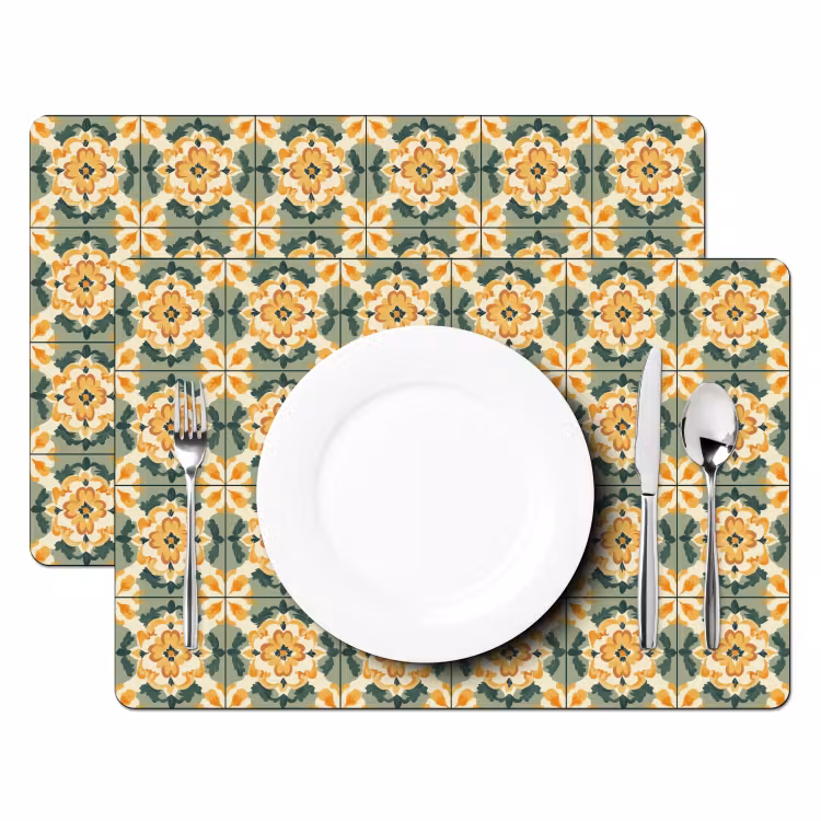 Set de table - Ceramics - Weathered - Colourful — 2