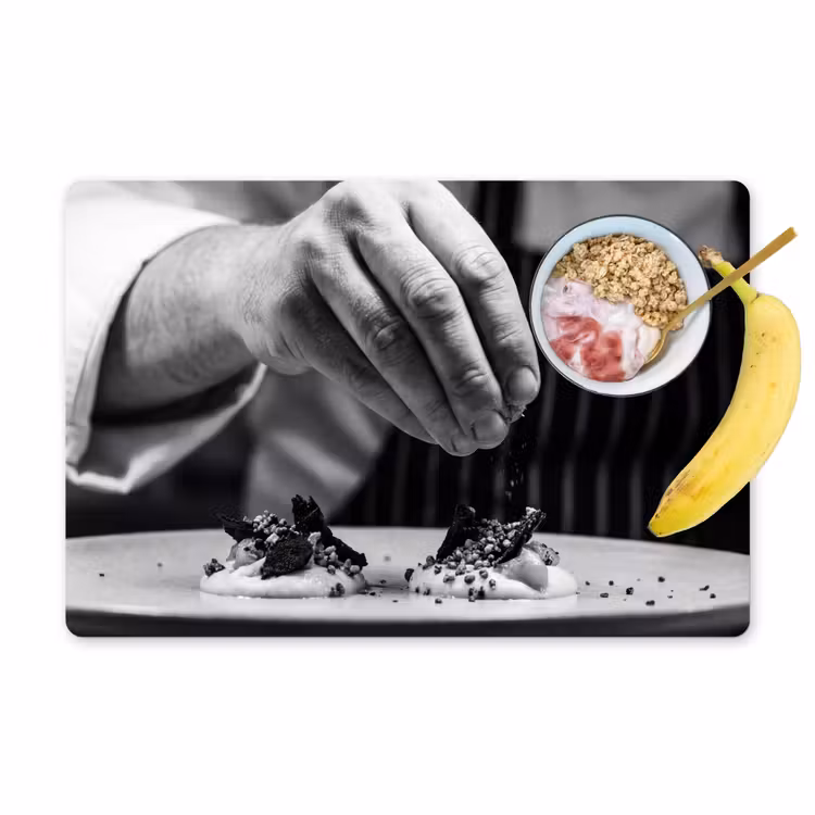 Set de table - Chef - garniture - plat — 1