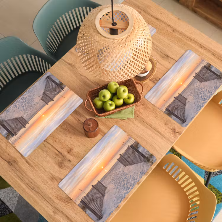 Set de table - Coucher de soleil - Plage - Sable — 4