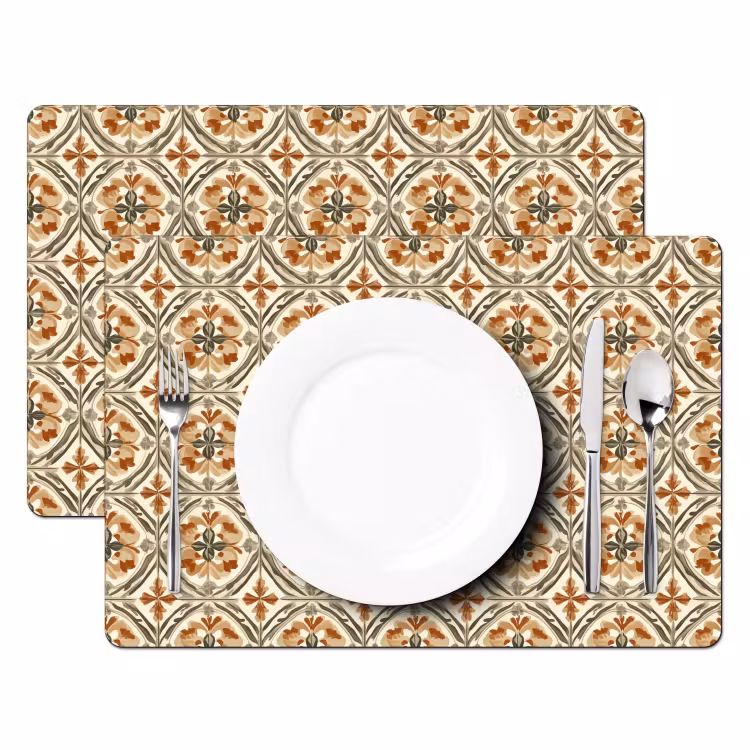 Set de table - Elégant - Antique - Coloré — 2