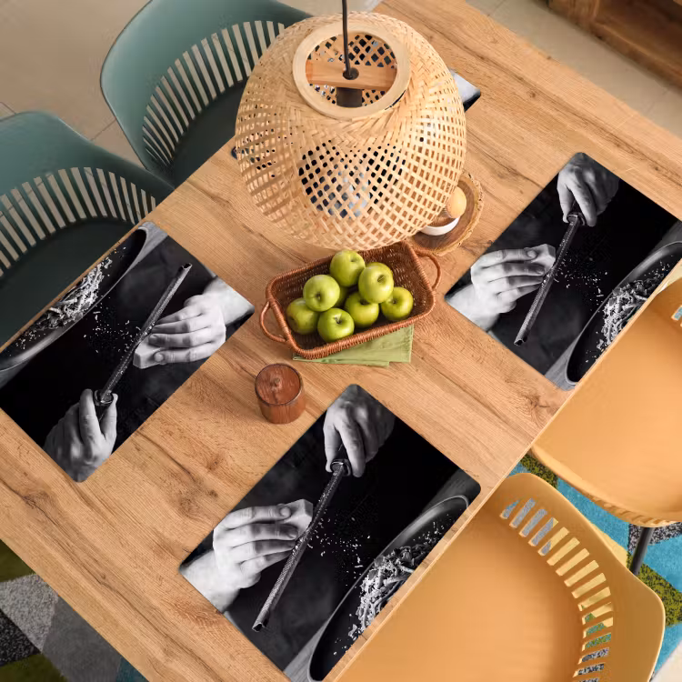 Set de table - Fromage - Pâtes - Râpe — 4