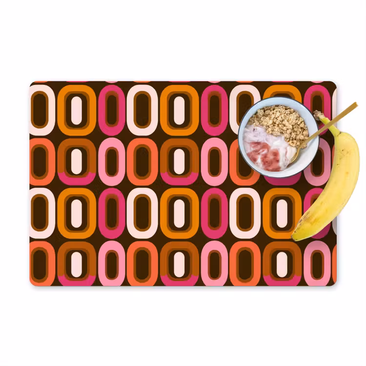 Set de table - Moderne - Rétro - Coloré — 1