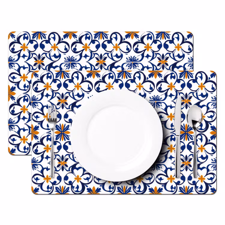 Set de table - Motif - Moderne - Coloré — 2