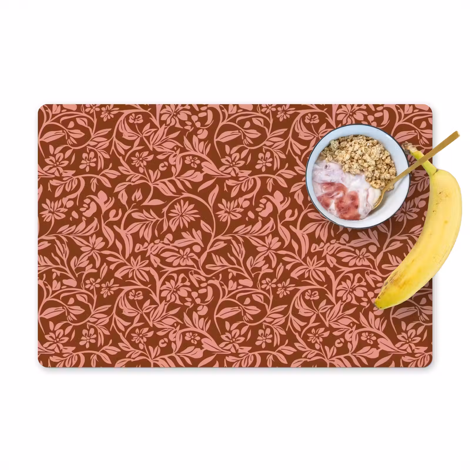 Set de table - Fleurs - Impression - Rose — 1