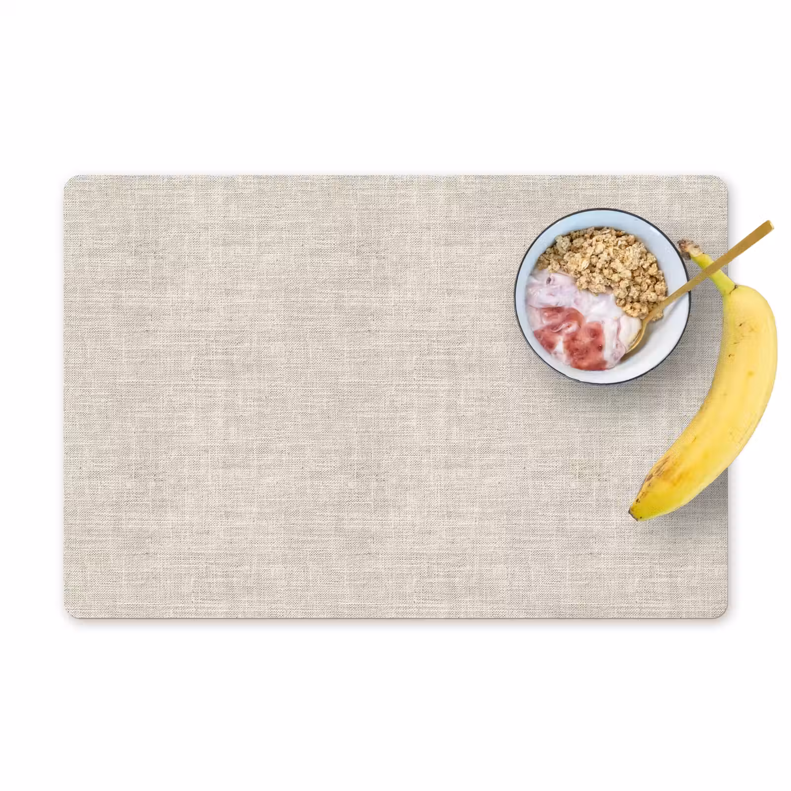 Set de table - Lin - Texture - Beige — 1