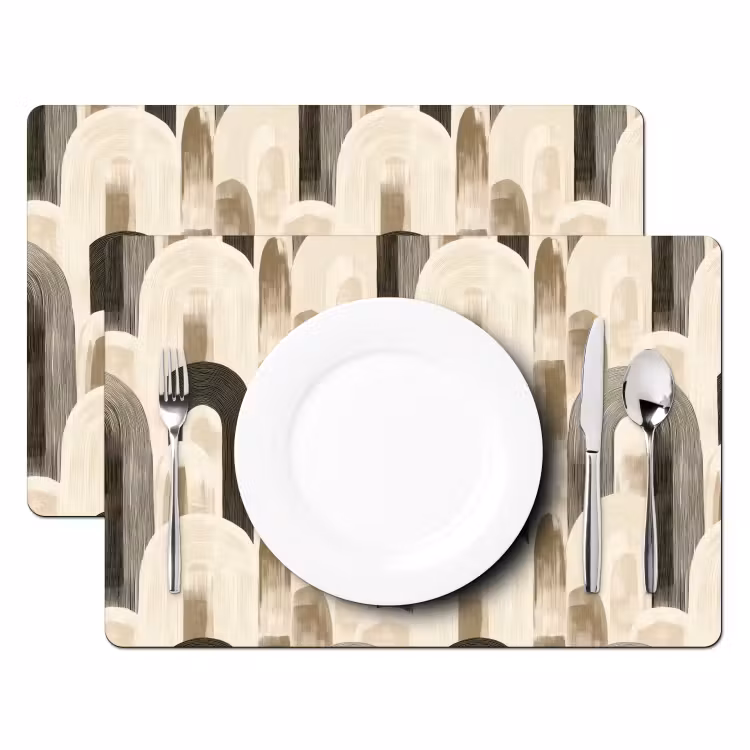 Set de table - Abstrait - Motif - Arches — 2