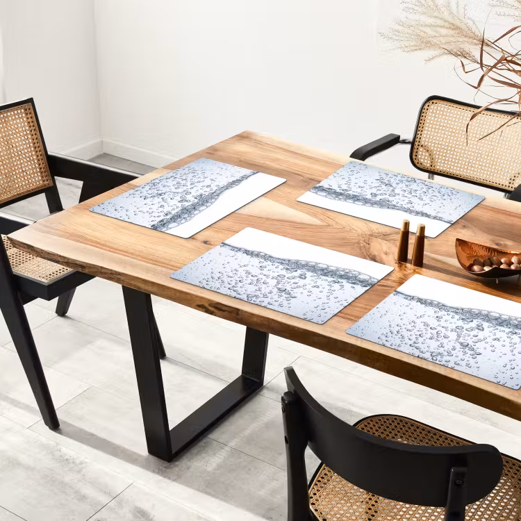 Set de table - Bulles d'air - Eau - Dynamique — 3