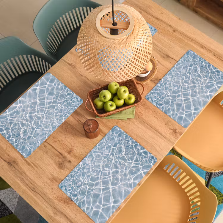 Set de table - Eau - Réflexion - Lumière du soleil — 4