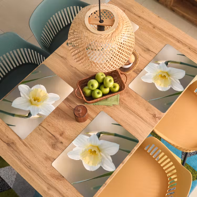Set de table - Jonquille - Fleur - Minimaliste — 4